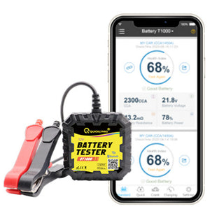 Portable Battery Tester Analyzer BT1000 Automobile Healthy Diagnostic Tool