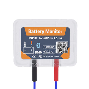 Wireless Bluetooth 4.0 Battery Monitory BM6 With Car battery Health Guardian APP Monitoring